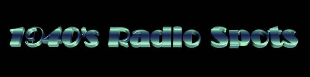 1940's Radio Spots Logo